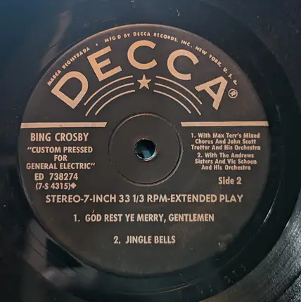 Bing Crosby - The First Nowell