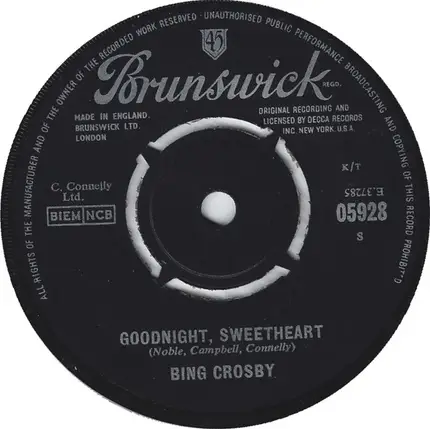 Bing Crosby - Where The Blue Of The Night