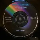 7inch Vinyl Single - Bing Crosby - White Christmas / God Rest Ye Merry Gentlemen - Large Center Hole, Plastic Insert