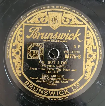 Bing Crosby - A Gal In Calico / Oh, But I Do