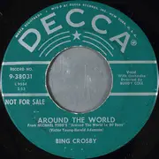 7inch Vinyl Single - Bing Crosby - Around The World / Mississippi Mud