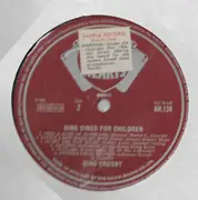 LP - Bing Crosby - Bing Sings For Children