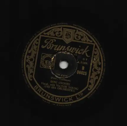 Bing Crosby - Eileen / How Can You Buy Killarney?