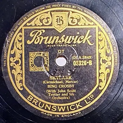 Bing Crosby - Humpty Dumpty Heart / Skylark