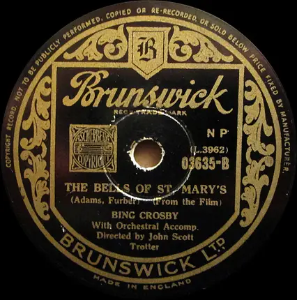 Bing Crosby - I'll Take You Home Again Kathleen / The Bells Of St. Mary's