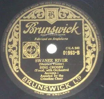 Bing Crosby - It's Easy To Remember / Swanee River