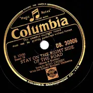 Bing Crosby - I've Got The World On A String / Stay On The Right Side Of The Road