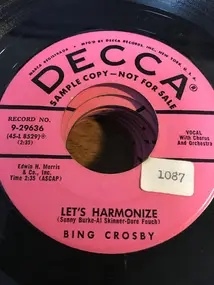 Bing Crosby - Let's Harmonize