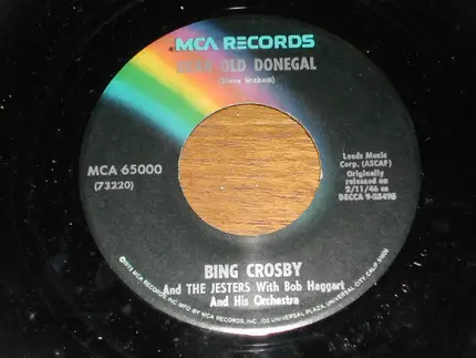 Bing Crosby - MacNamara's Band / Dear Old Donegal