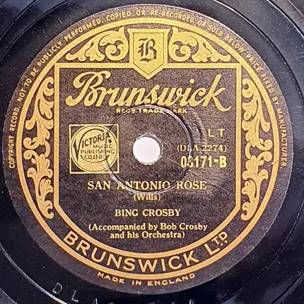 Bing Crosby - Mister Meadowlark / San Antonio Rose