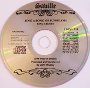 CD - Bing Crosby - Sing A Song Of Sunbeams