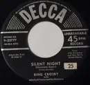 7inch Vinyl Single - Bing Crosby - Silent Night (Christmas Hymn)