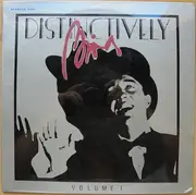 LP - Bing Crosby - Distinctively Bing, Volume 1