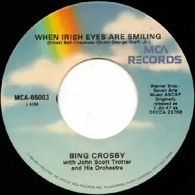 Bing Crosby - When Irish Eyes Are Smiling / The Rose Of Tralee