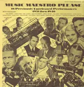 LP - Bing Crosby, Perry Como, Phil Harris, Jack Teagarden,.. - Music Maestro Please