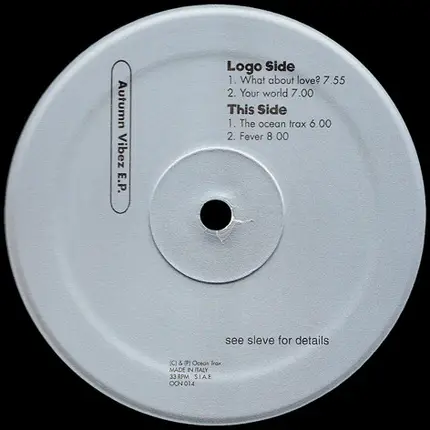 Bini & Martini + Roberto Intrallazzi + Stefano Gamma + Love Solution - Autumn Vibez EP