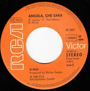 7inch Vinyl Single - Bino - Angela, Che Sarà