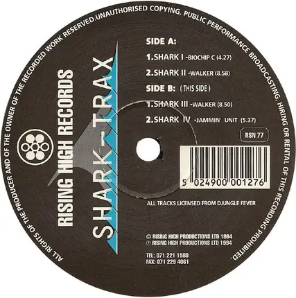 Biochip C. , Jammin' Unit & Dr. Walker - Shark-Trax