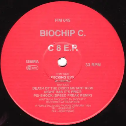 Biochip C. - C8 E.P.
