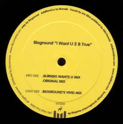 Bioground - I Want U 2 B True