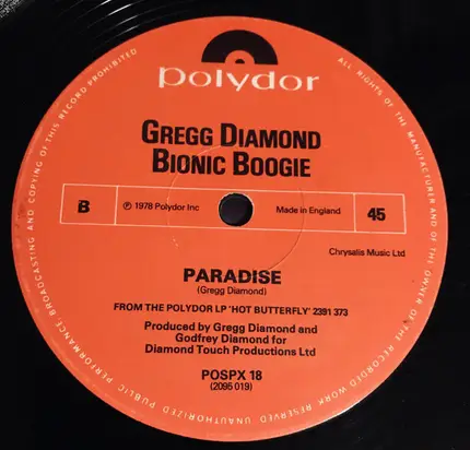 Bionic Boogie - Cream (Always Rises To The Top)