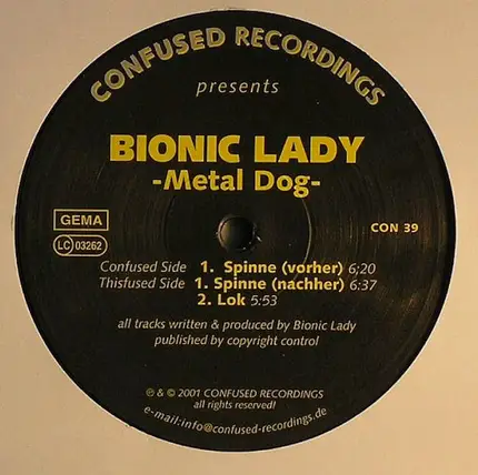 Bionic Lady - Metal Dog