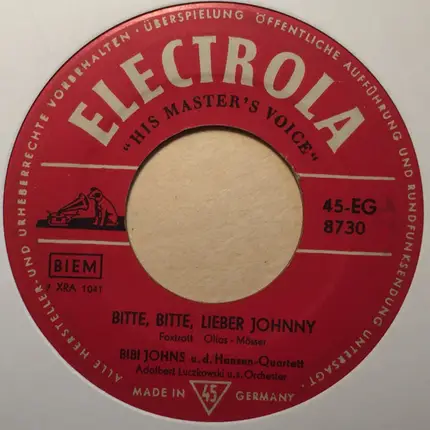 Bibi Johns U. D. Das Hansen-Quartett - Wie Leicht Das Passiert