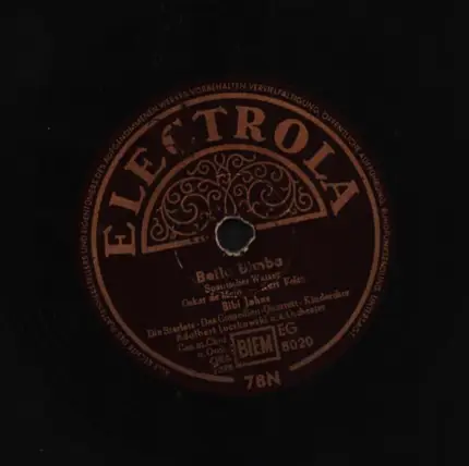 Bibi Johns - Bella Bimba / Auf Jamaica Schenken Abends Die Matrosen