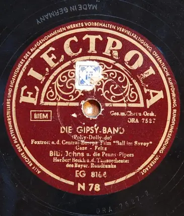Bibi Johns - Die Gipsy-Band / Papa Tanzt Mambo