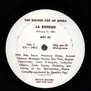 Double LP - Bidu Sayao, Annamary Dickey, Armand Tokatyan, a.o. - The golden age of opera - La boheme