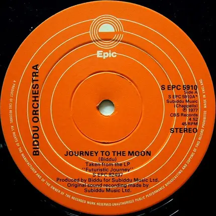 Biddu Orchestra - Journey To The Moon