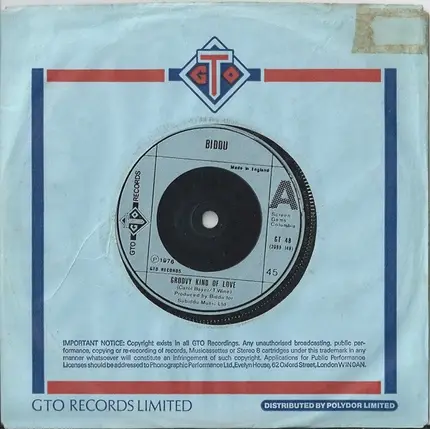 Biddu - Groovy Kind Of Love