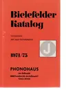 Paperback - Bielefelder katalog - Verzeichnis der Jazz-Schallplatten 1974/75