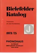 Bielefelder katalog - Verzeichnis der Jazz-Schallplatten 1974/75