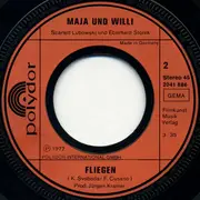 7inch Vinyl Single - Biene Maja + Willi - Ich Bin Der Faule Willi / Fliegen
