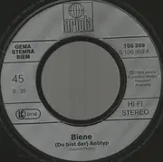 7inch Vinyl Single - Biene - (Du Bist Der) Antityp