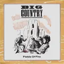 7inch Vinyl Single - Big Country - Fields Of Fire - Silver Injection Labels
