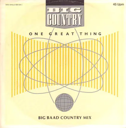Big Country - One Great Thing
