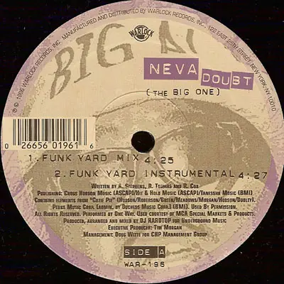 Big Al - Neva Doubt (The Big One)