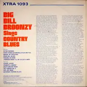 LP - Big Bill Broonzy - Sings Country Blues