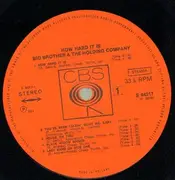 LP - Big Brother and the Holding Company - How Hard It Is
