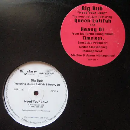 Big Bub - Need Your Love
