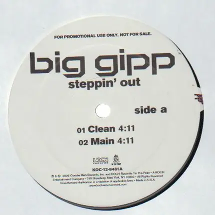 Big Gipp - Steppin Out