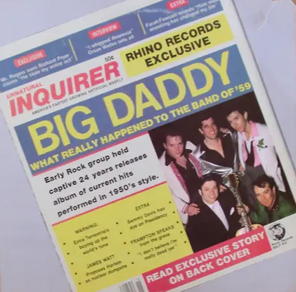 Big Daddy - Big Daddy. What Really Happened To The Band Of '59
