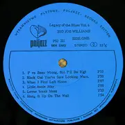 LP - Big Joe Williams - The Legacy Of The Blues Vol. 6