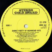 LP - Big Jim 'H' & His Men Of Rhythm - Dance Party Hammond Hits