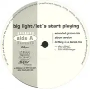 12inch Vinyl Single - Big Light - Let's Start Playing