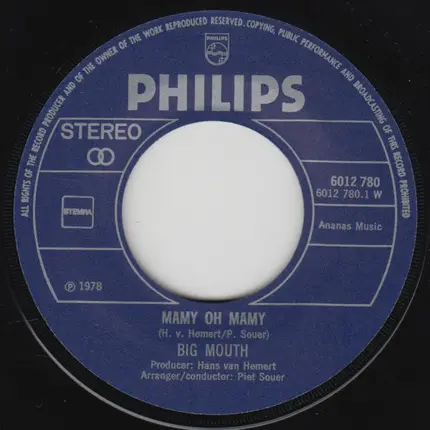 Big Mouth - Mamy Oh Mamy