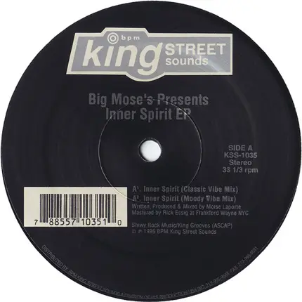 Big Moses - Inner Spirit EP