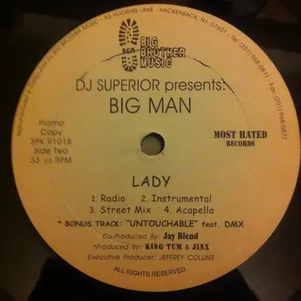 Big Man - Dj Superior Presents...
